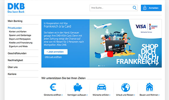 Gratis Konto und Online Banking von der Dadat Bank